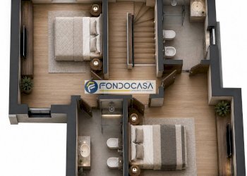 planimetria rendering - Terreno edificabile Via Asmara, Pietrasanta - foto 11