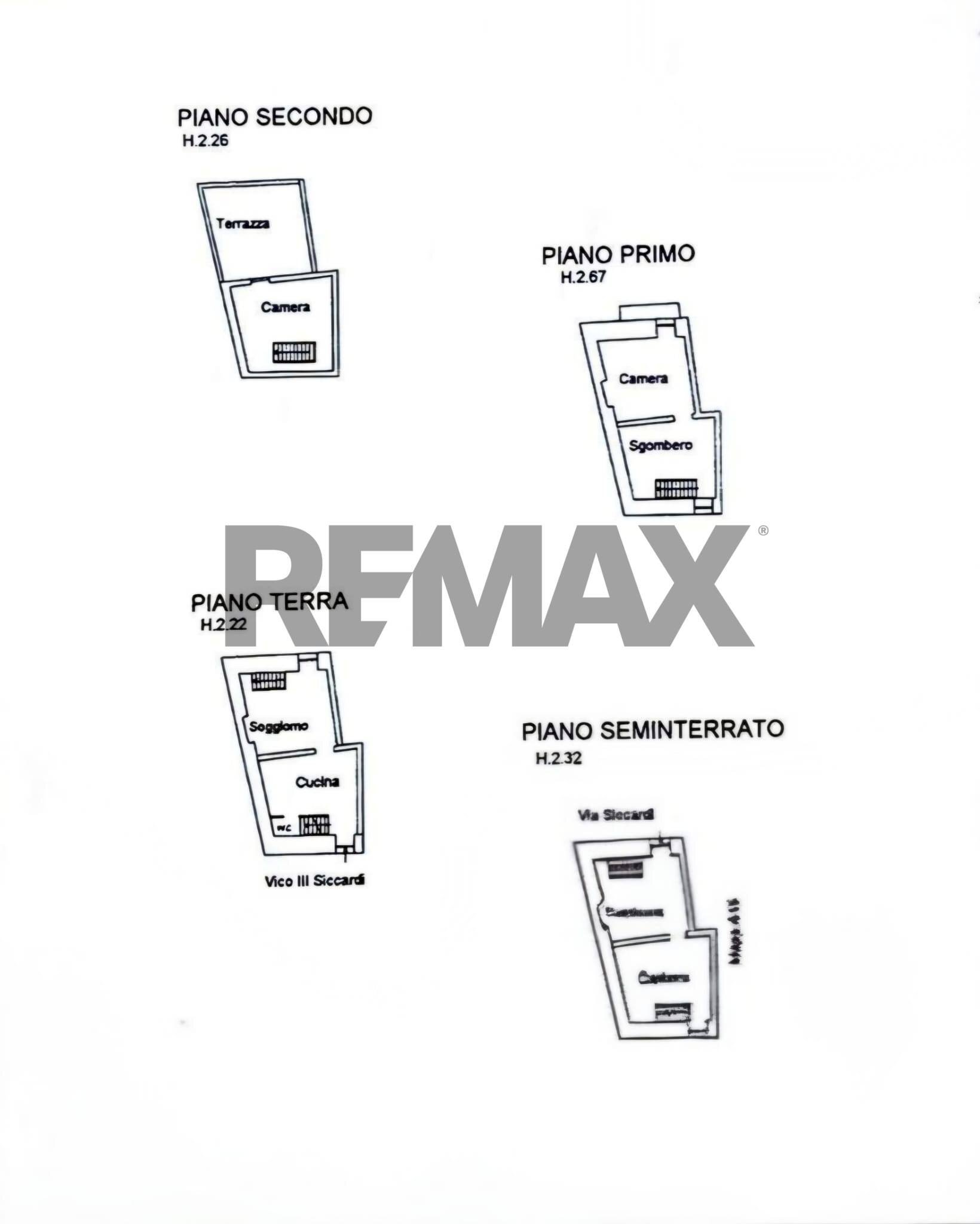 Pianta 2D - Casa semi indipendente vico 3° di via Siccardi
 
1, Lanusei - planimetria 1