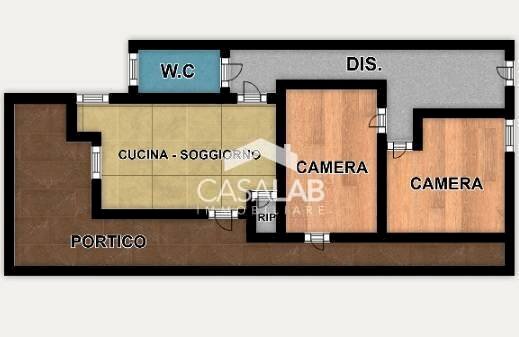 Foto 2 - Villa a Schiera Via Magellano
 
snc, Carini - planimetria 1