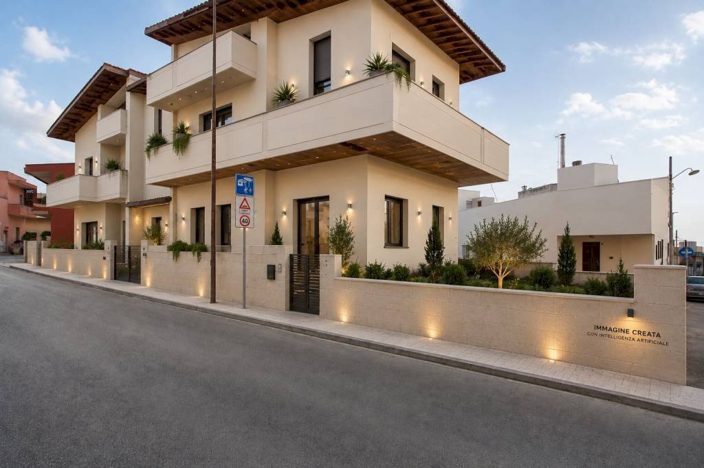 Facciata - Casa indipendente via Brindisi, Casarano - foto 1