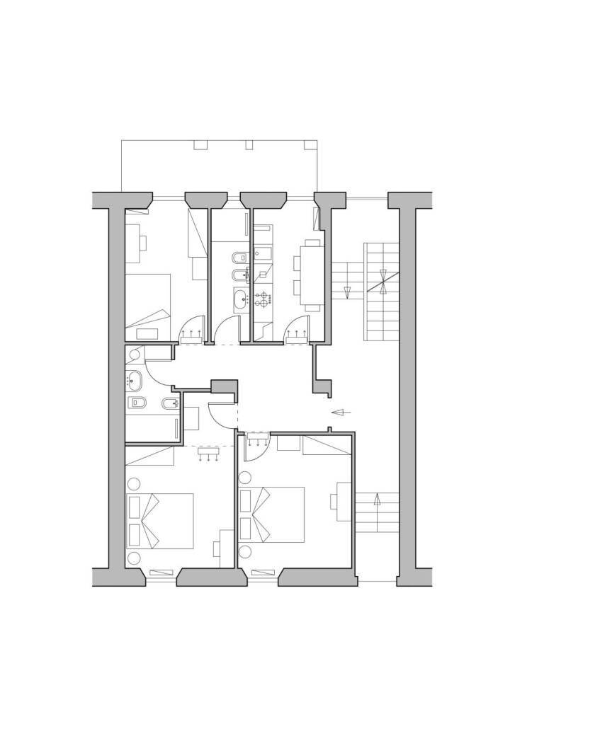 Terreno non edificabile via Antonio Tantardini, 14, Milano - planimetria 1