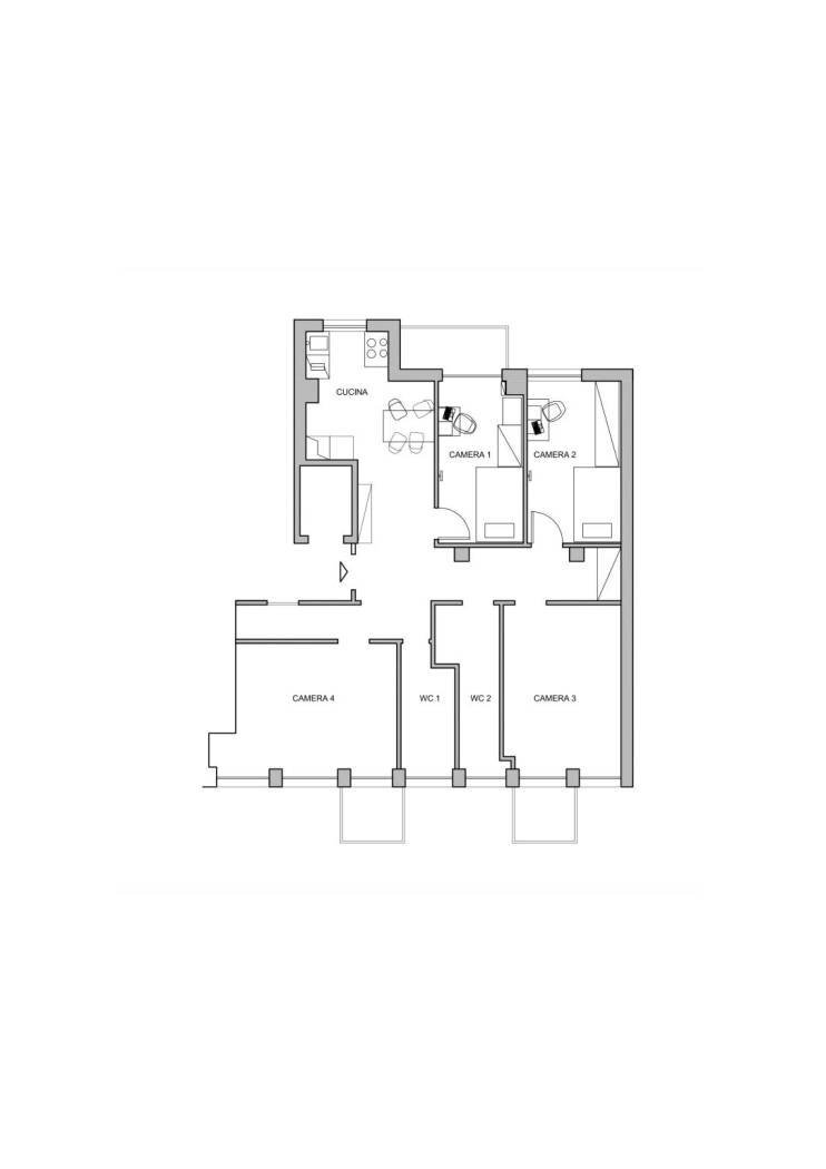 Terreno non edificabile via Pietro Gassendi, 13, Milano - planimetria 1