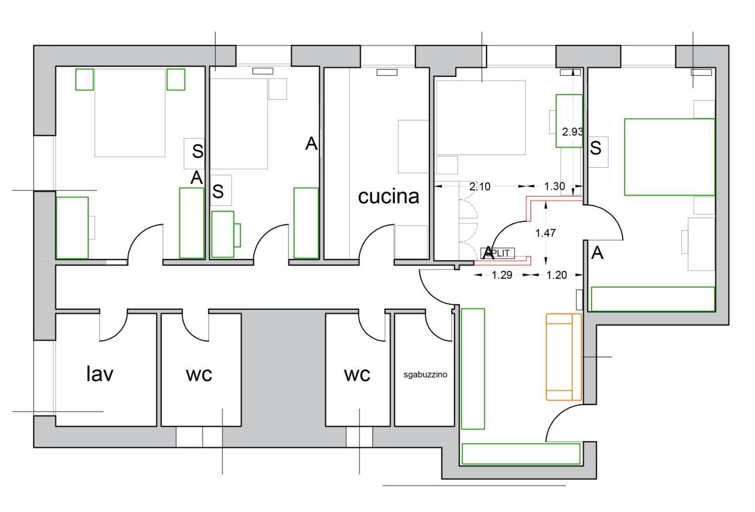 Terreno non edificabile via Michele De Angelis, 10, Milano - planimetria 1