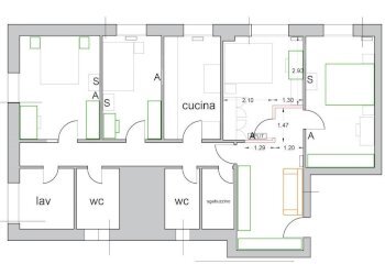 Planimetria - Terreno non edificabile via Michele De Angelis, 10, Milano - foto 24