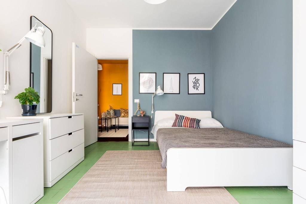 Camera da letto - Terreno non edificabile via Gozzadini, 14, Milano (zona San Siro) - foto 3