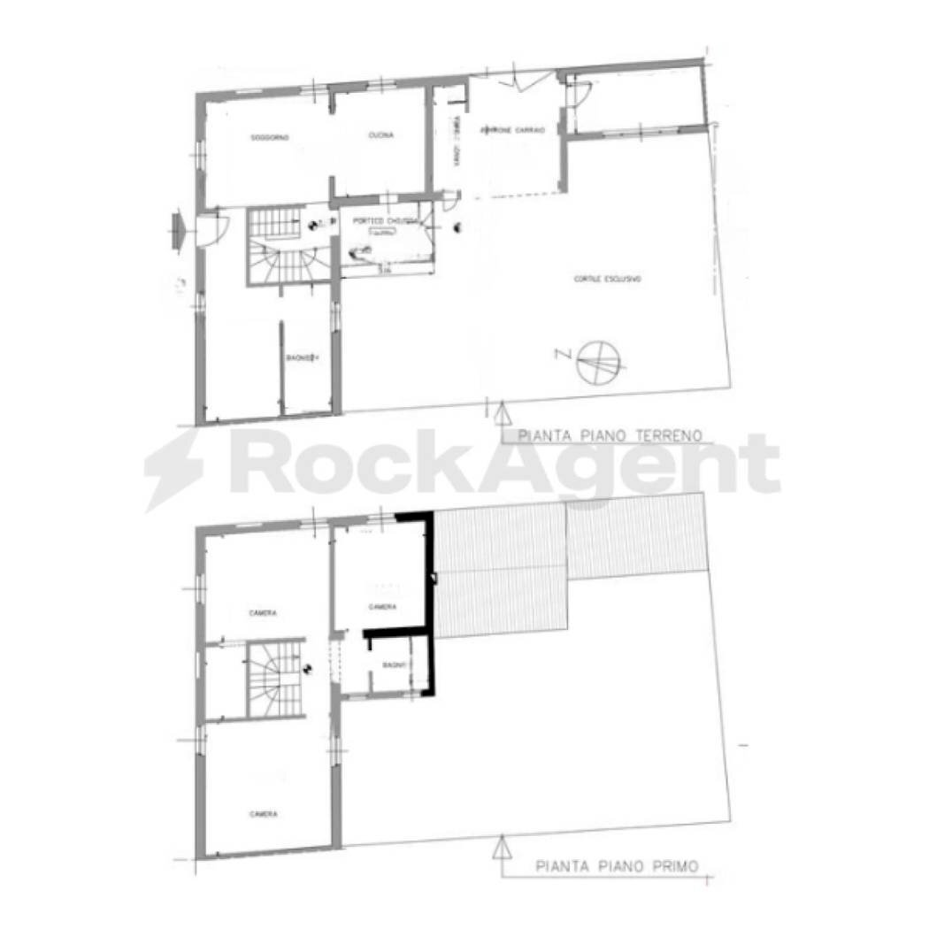 Casa indipendente via XXV Aprile, 13, Mede - planimetria 1