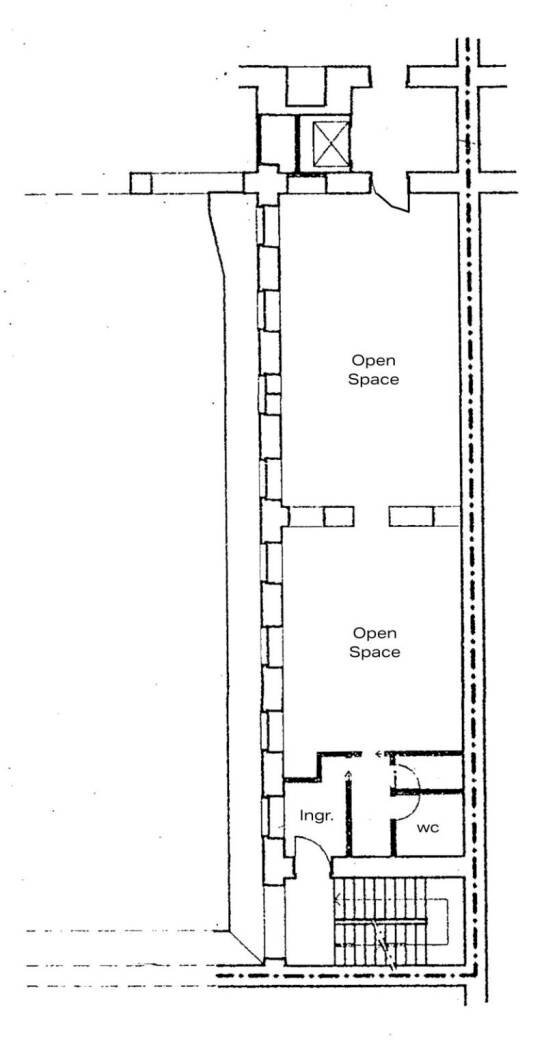 Loft corso Torino, 4, Pinerolo - planimetria 1