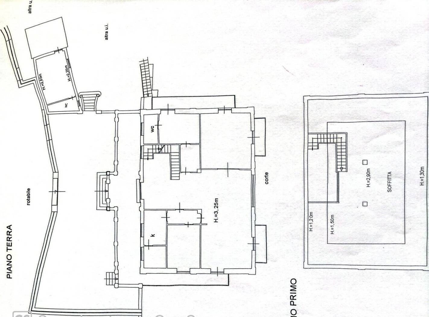 Stable - Palace corso Filangieri, 129, Vico Equense - floor plans 1