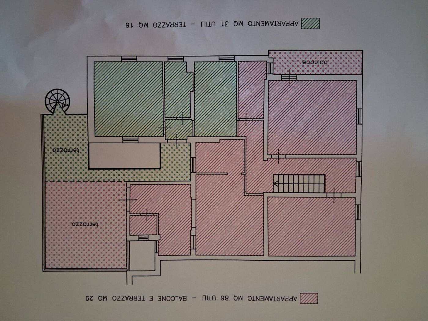 Quadrilocale via Raffaello Sanzio, 106, Senigallia - planimetria 1