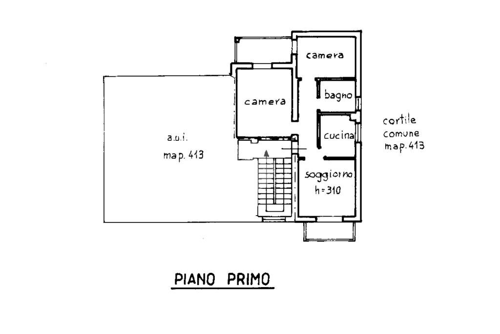 Independent house Via Ratti, Rho - floor plans 1