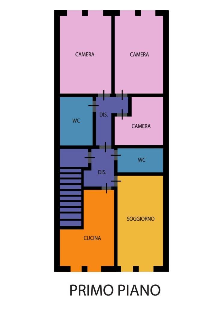 Apartment via Soldata, Faenza - floor plans 1