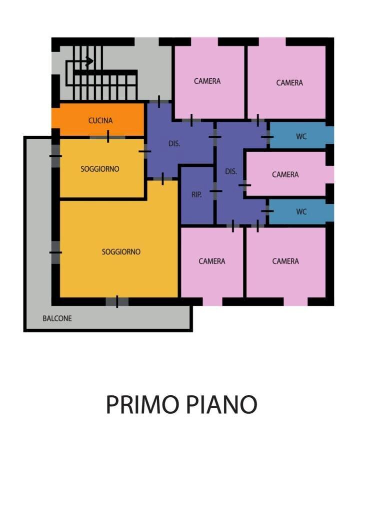 Villa via Giuseppe Verdi, Faenza - floor plans 1