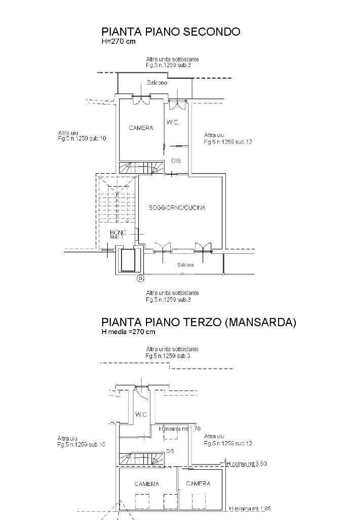 Quadrilocale Via italia, Borgaro Torinese - planimetria 1