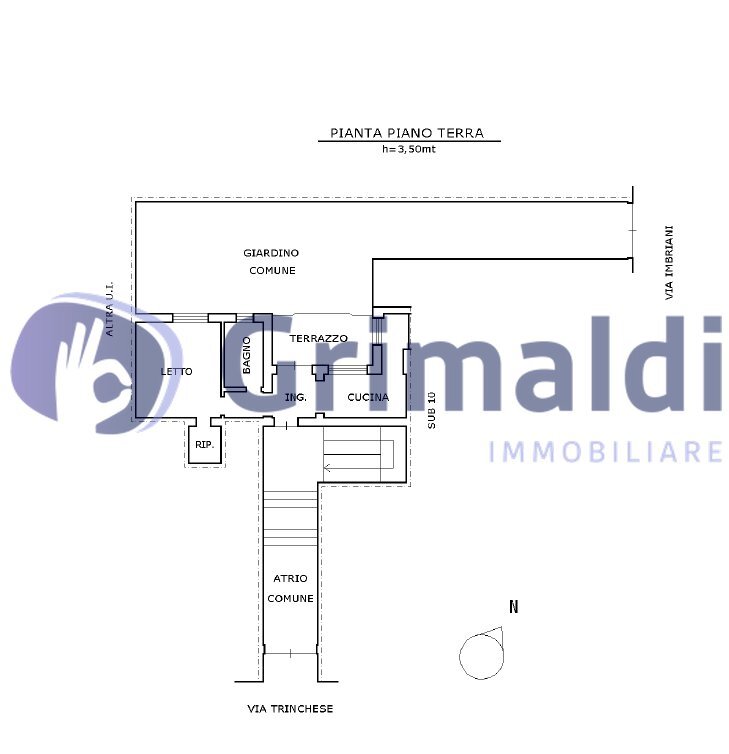 Screenshot 2026-09-03 181041_risultato - Appartamento Via Salvatore Trinchese 132, Lecce - planimetria 1
