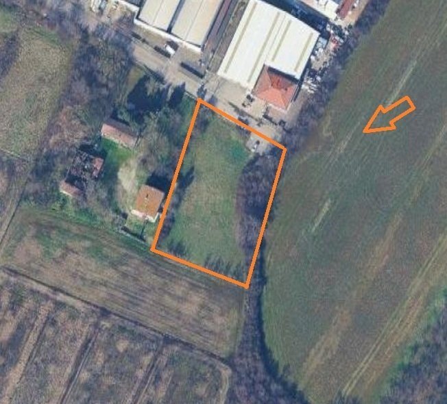Foto google maps terreno evidenziato - Terreno edificabile Via Armando Pica 51, Modena - foto 1