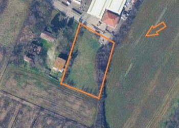 Foto google maps terreno evidenziato - Terreno edificabile Via Armando Pica 51, Modena - foto 1