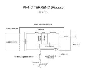 planimetria - Trilocale Via Dante Livio Bianco, Borgo San Dalmazzo - foto 33