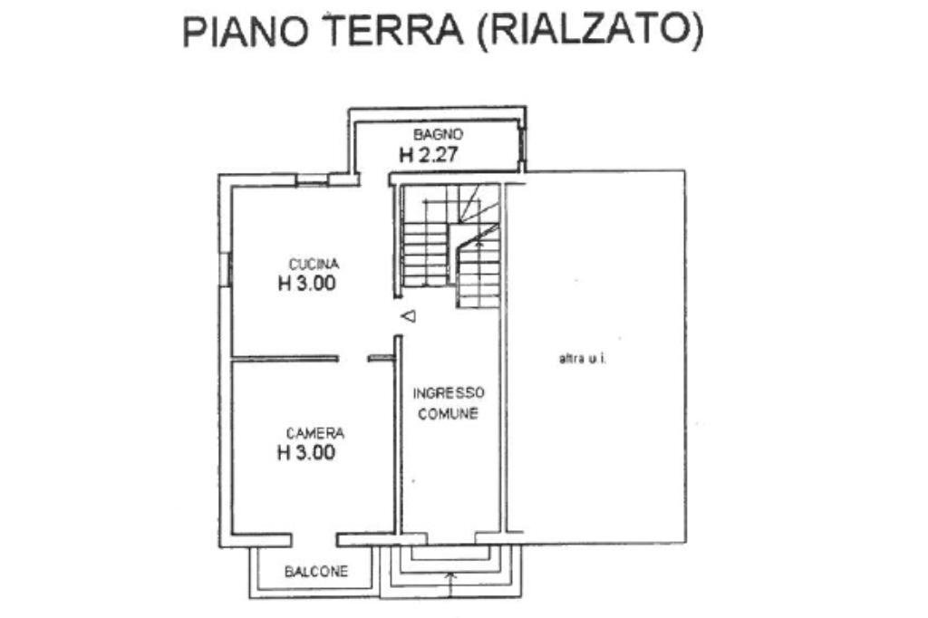Bilocale Via Lavino, Monte San Pietro - planimetria 1
