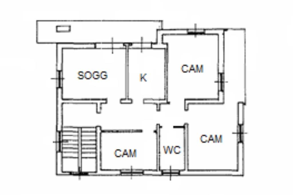 Apartment Corso vercelli, Ivrea - floor plans 1