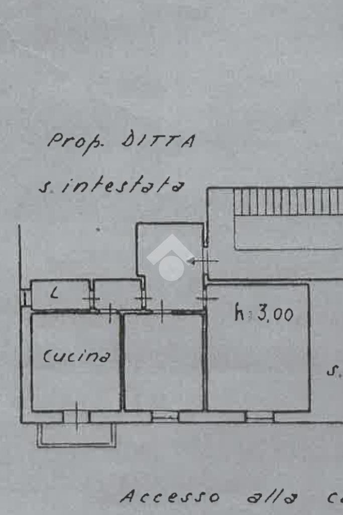 Trilocale Lungotorrente Secca, Genova (zona Bolzaneto) - planimetria 1