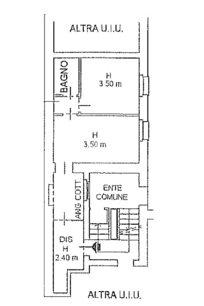 Bilocale Via lepontina, Milano - planimetria 1