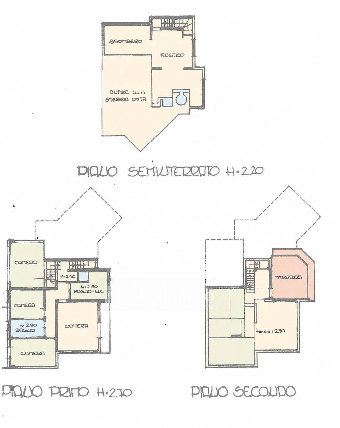 Foto 3 - Casa semi indipendente via dell'elta, Massarosa - planimetria 1