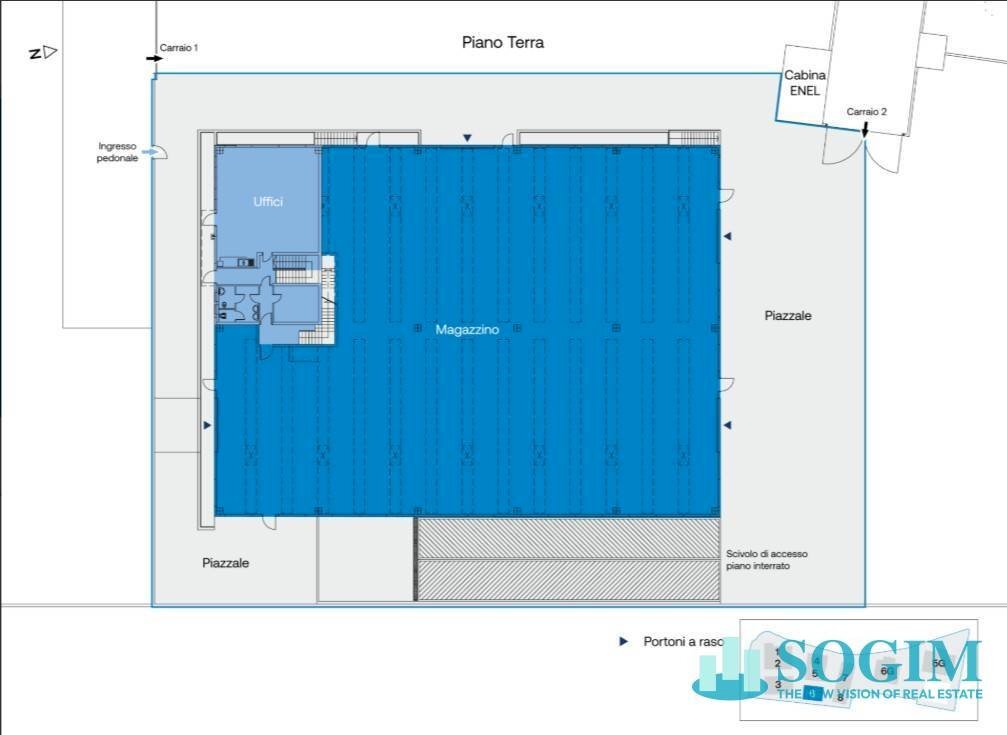 Foto 11 - Shed Mezzago - floor plans 1