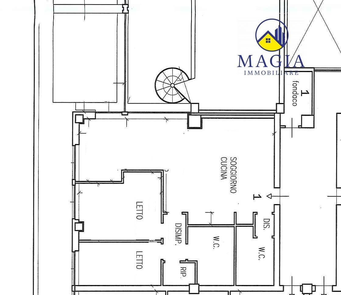Foto 12 - Appartamento Spinetoli - planimetria 1