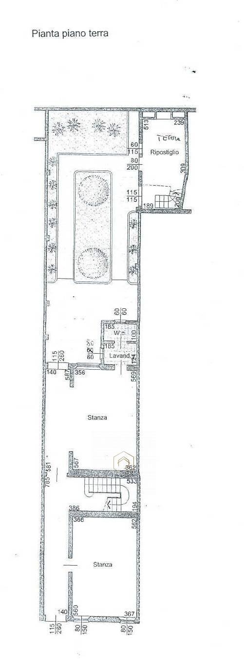 Foto 33 - Casa indipendente Via Bellaria, Ferrara - planimetria 1