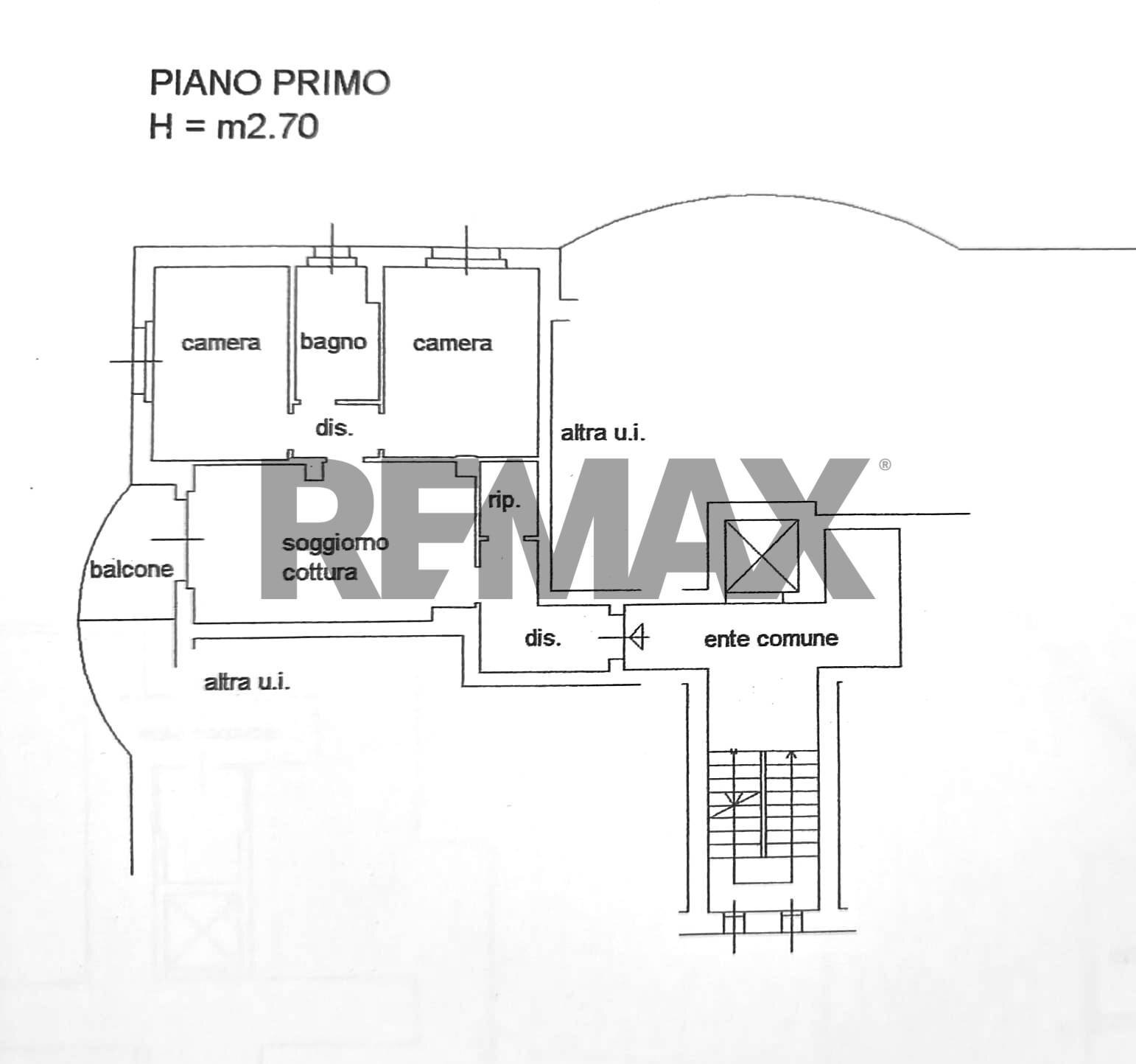 Pianta 2D - Trilocale via Galileo Galilei
 
23, Costa Masnaga - planimetria 1