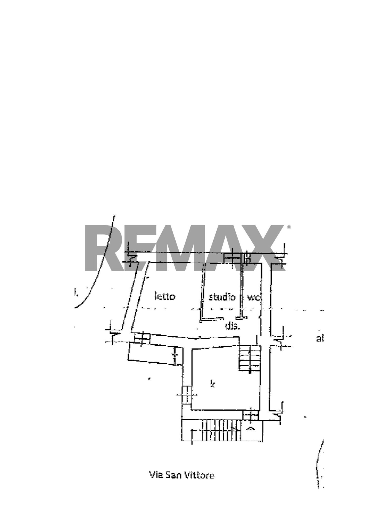 Pianta 2D - Trilocale Via San Vittore
 
16, Gradoli - planimetria 1