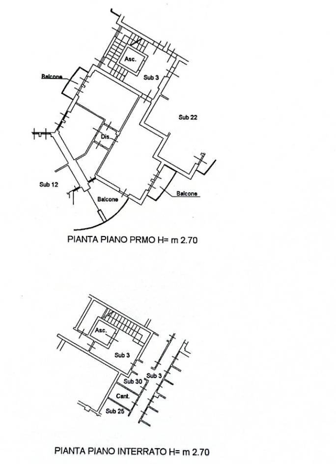 Foto 20 - Trilocale Viale Certosa
 
262, Milano - planimetria 1