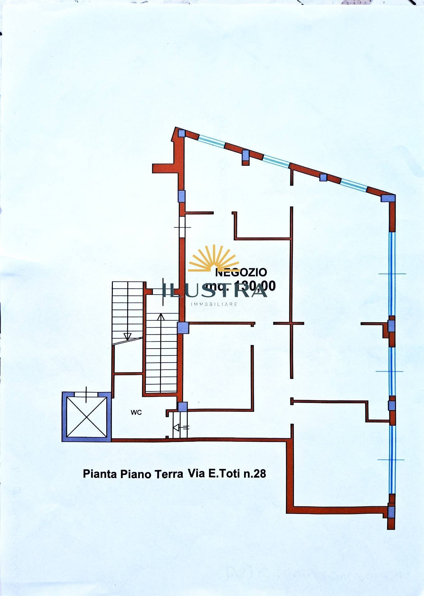 Foto 1 - Commercial Premises via Enrico Toti
 
58, San Benedetto del Tronto - floor plans 1