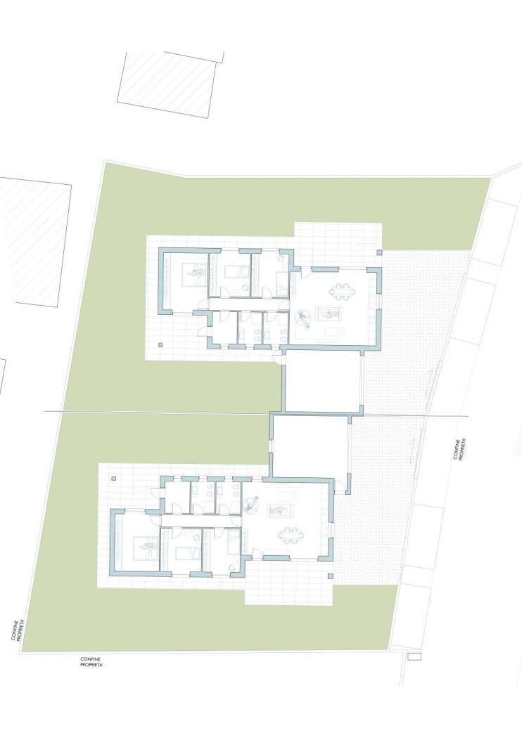 Villa via Leonardo da Vinci, Varallo Pombia - planimetria 1
