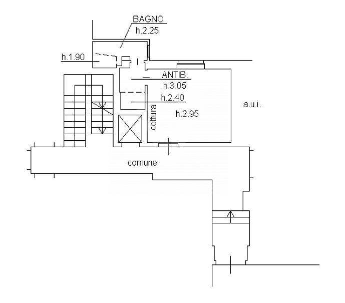 APPARTAMENTO - One-room apartment Via Ettore Paladini
 
13, Milano - floor plans 1