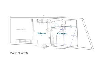 Planimetria - Appartamento via del Fossato, Bologna (zona Costa Saragozza) - foto 29
