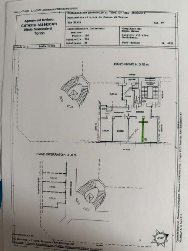 img_5313 - Appartamento via Nizza, 57, Torino (zona San Salvario) - planimetria 1