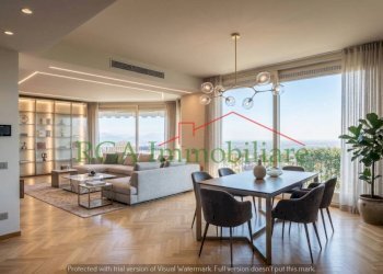 Salone - Villa via Borgo Canale, Bergamo (zona Colli) - foto 3