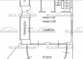 Planimetria - Villa via Borgo Canale, Bergamo (zona Colli) - foto 29