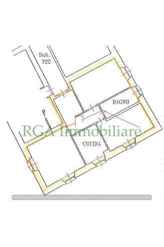 Appartamento via Jacopo Palma il Vecchio, Bergamo - planimetria 1