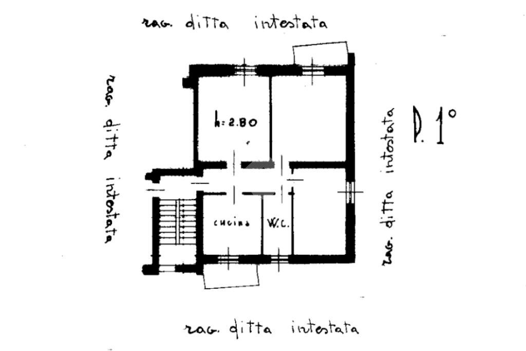 Trilocale Viale Ildebrando Cocconi, Parma - planimetria 1