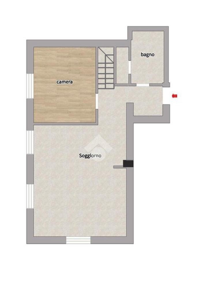 Trilocale Via Emilia Est, Parma (zona San Lazzaro) - planimetria 1