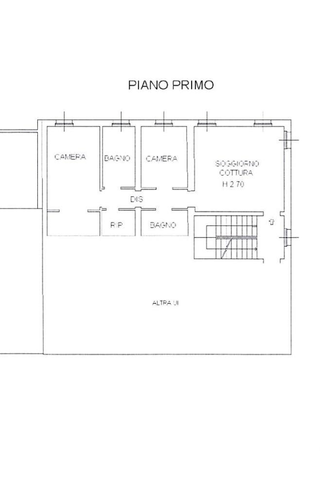 Trilocale Via Guglielmo Du Tillot, Colorno - planimetria 1