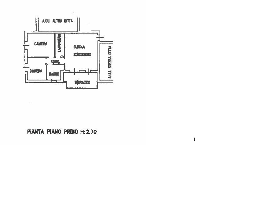 PLAN APP.TO - Appartamento Via Bortolo Eugenio Fina 97, Vicenza - planimetria 1