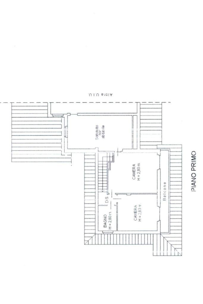 Villa Via Cuminalunga, Sangano - planimetria 1