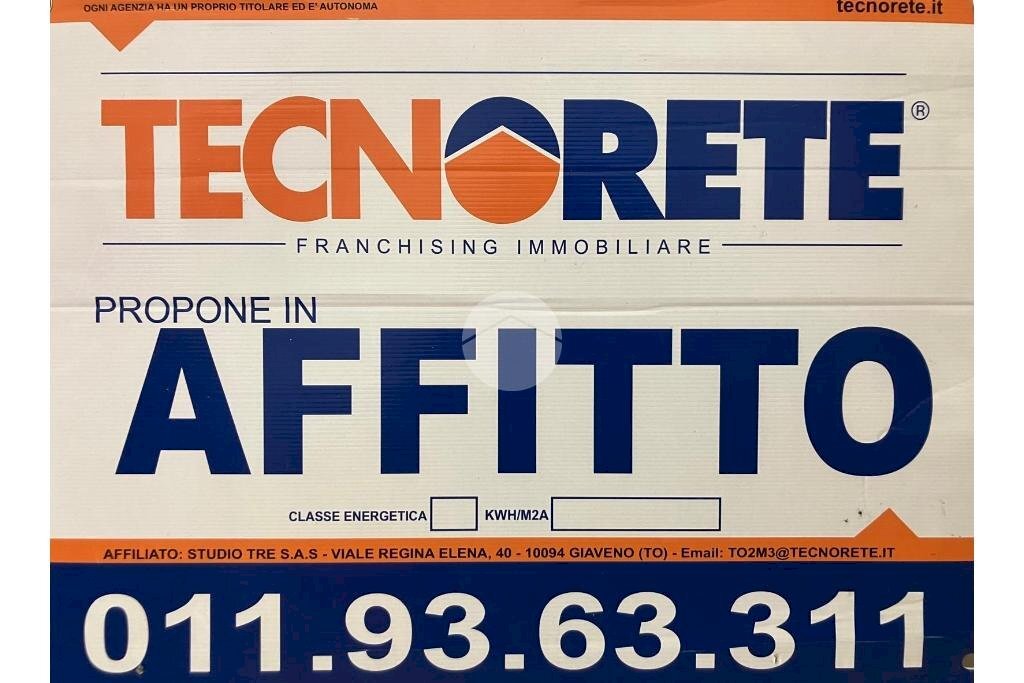 Trilocale Via XX settembre, Giaveno - planimetria 1