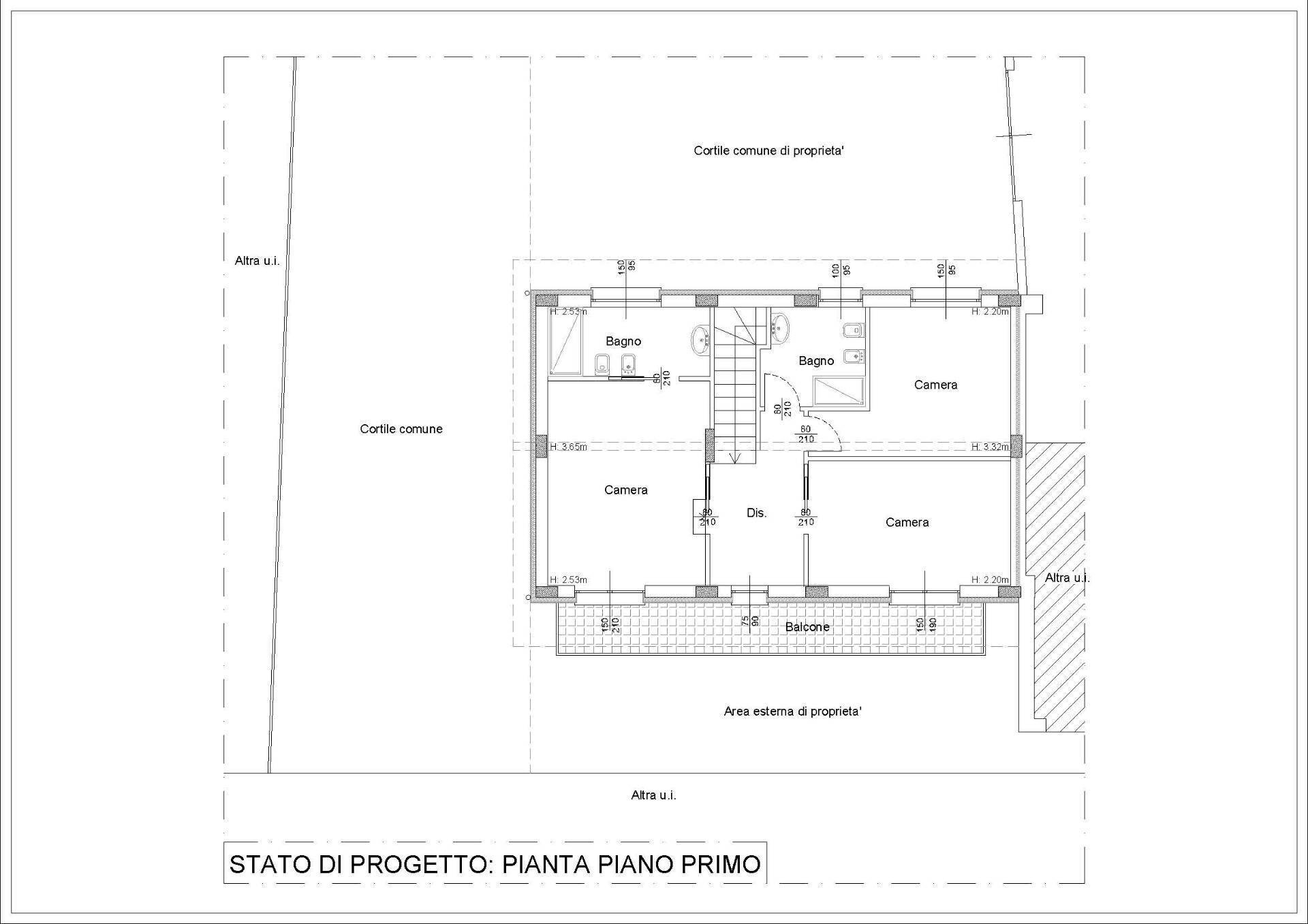 Foto 26 - Villa via per ornago, Vimercate - planimetria 1
