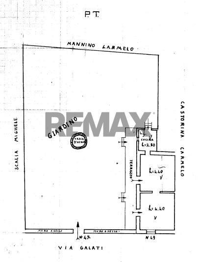 Pianta 2D - Villa Via Galati
 
47, Catania - planimetria 1