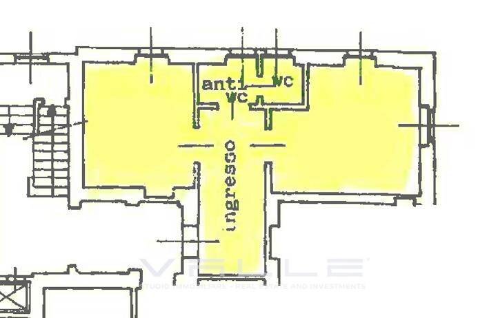 Planimetria - Bilocale via tasca, Bergamo - planimetria 1
