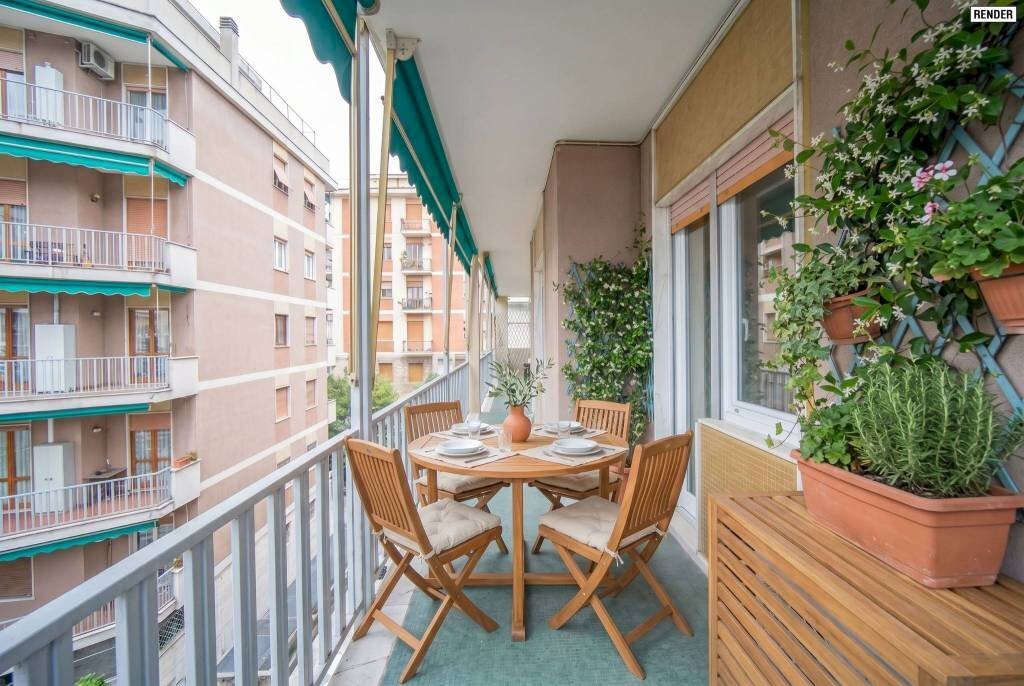 Balcone - Apartment via Angelo Orsini, Genova (neighborhood Albaro) - photo 2